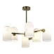 Светильник потолочный Бронза/Молочно-белый E14 6*40W SLE1047-302-06 - фото