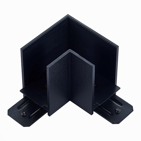 Соединитель угловой SKYLINE 220 ST-Luce черный, металл ST015.422.14.1 - фото