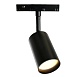 Светильник Feron AL116 трековый магнитный под лампу GU10 230В, черный - фото