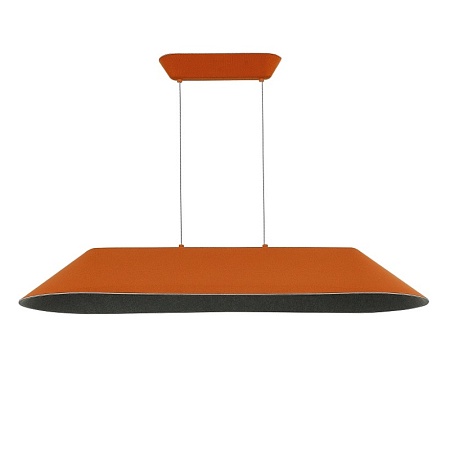 Светильник подвесной ST-Luce Оранжевый,Серый/Оранжевый,Серый LED 1*32W SL3001.823.01 - фото