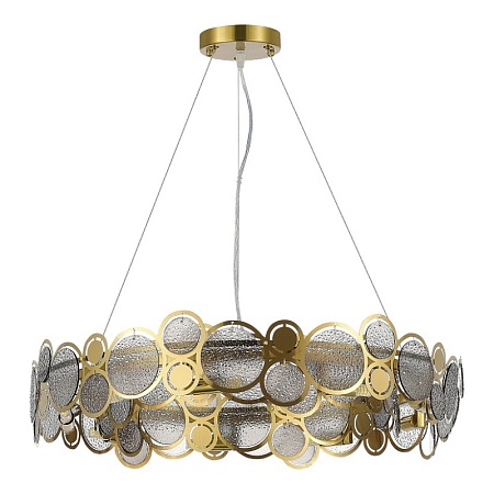 Светильник подвесной ST-Luce Латунь/Дымчатый G9 9*5W 4000K SL6133.313.09 - фото