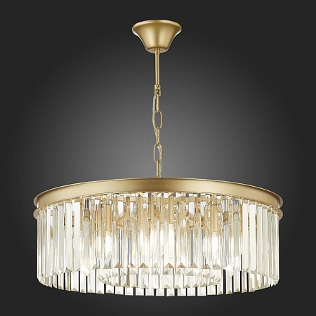 Люстра подвесная ST-Luce шампань/прозрачный E14 6*40W SL1624.203.08 - фото