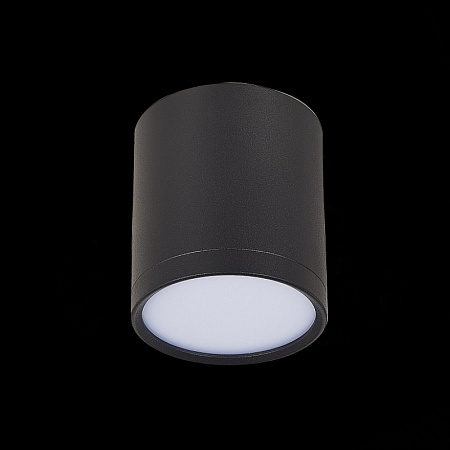 Светильник потолочный Черный LED 1*5W 4000K 390Lm Ra>90 120° IP20 D68xH75 170-240V ST113.442.05 - фото