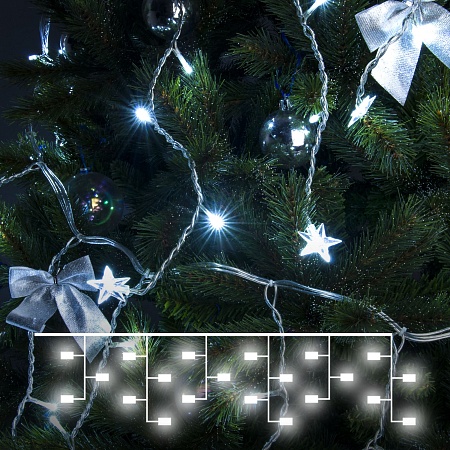 Гирлянда Eurosvet 100-002 белый - фото