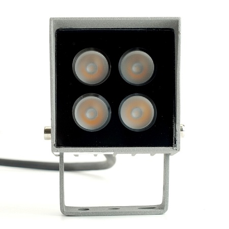 Светодиодный светильник ландшафтно-архитектурный Feron LL-896  AC220-240 9W зеленый IP66 квадрат - фото