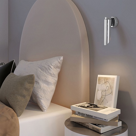 Настенный светильник Eurosvet 40037/1 хром - фото