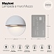 Настенный светильник (бра) Outdoor Mezzo O033WL-L3W3K - фото
