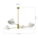 Светильник подвесной Латунь/Белый E14 4*60W SLE1253-353-04 - фото