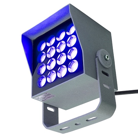 Светодиодный светильник ландшафтно-архитектурный Feron LL-897  AC220-240 25W синий IP66 квадрат - фото