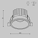 Встраиваемый светильник Technical Round DL058-7W3K-W - фото