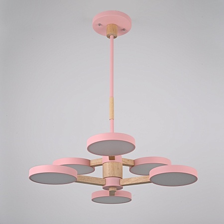 Подвесная Люстра Turna Dbl L6 Pink Imperiumloft 229081-26 - фото