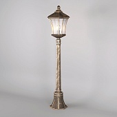 Уличный светильник на столбе Virgo F черное золото IP44 GLXT-1450F черное золото Elektrostandard