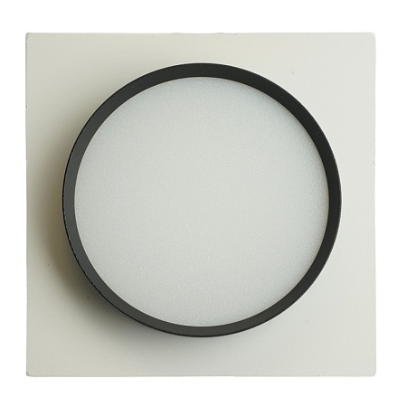 Светильник встраиваемый Feron DL506 потолочный GX53 белый + черный квадрат - фото