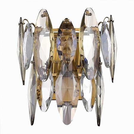 Бра ST-Luce Латунь/Прозрачный E14 2*40W SL1227.301.02 - фото