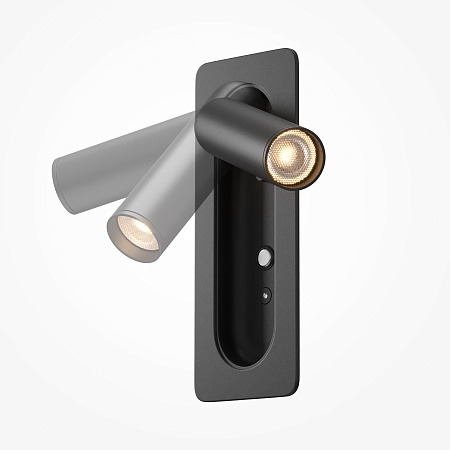 Настенный светильник (бра) Maytoni MOD495WL-L3B3K - фото