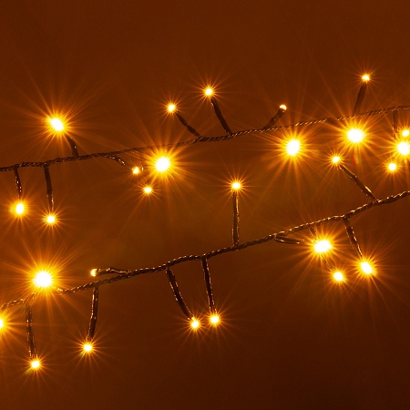 Гирлянда Eurosvet 400-004 теплый белый - фото