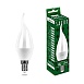 Лампа светодиодная SAFFIT SBC3713 Свеча на ветру E14 13W 230V 6400K - фото