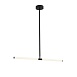 Светильник подвесной ST-Luce Черный/Белый LED 2*10W 4000K SL393.403.02 - фото