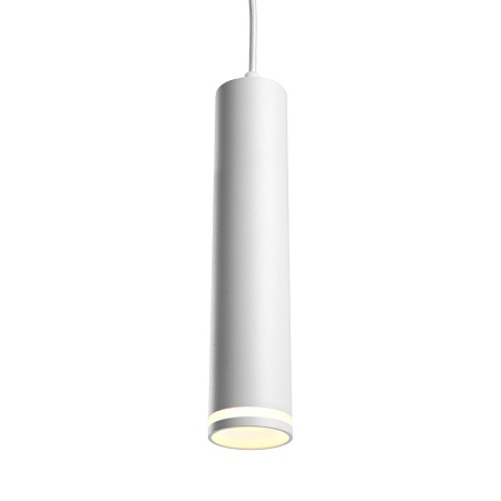 Светильник потолочный Feron ML1708 Barrel LUNA  на подвесе  MR16 35W 230V, белый 55*280 - фото