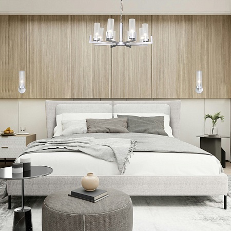 Настенный светильник Eurosvet 60133/1 серебро - фото