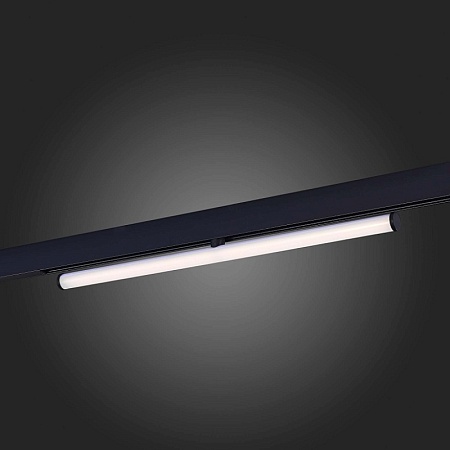 Магнитный трековый светильник Черный LED 1*10W 4000K 1 100Lm Ra>90 120° IP20 L604xW28xH ST803.446.10 - фото