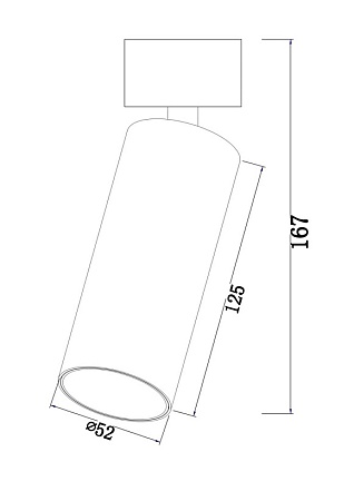 Потолочный светильник Technical FOCUS LED C055CL-L12B4K - фото
