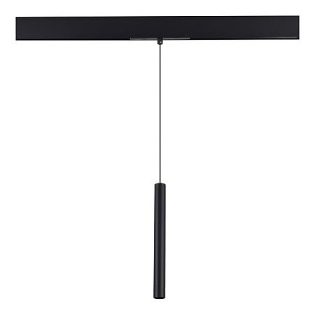 Магнитный трековый светильник Черный LED 1*7W 3000K Lm Ra90 36° IP20 D32xH307 48V ST682.436.07 - фото