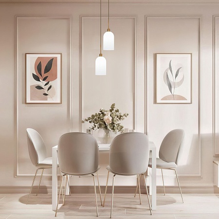 Подвесной светильник Eurosvet 50357/1 латунь - фото