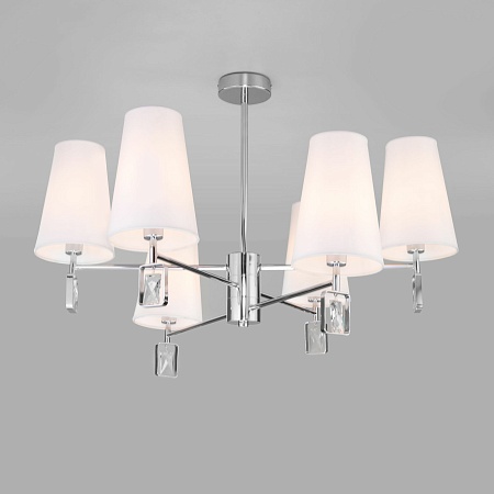 Потолочный светильник Eurosvet 60137/6 хром - фото