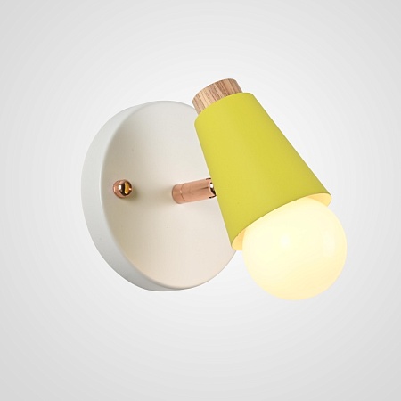 Настенный Светильник Rotary Wall Желтый Imperiumloft 101996-26 - фото