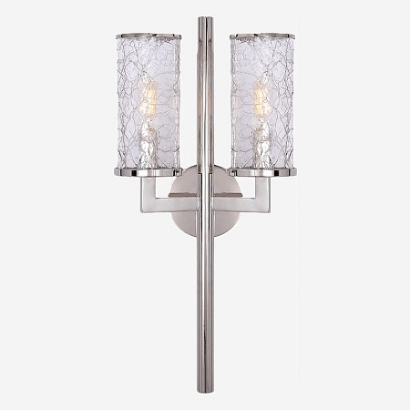 Бра Liaison Double Arm Sconce Хром Imperiumloft 178115-26 - фото