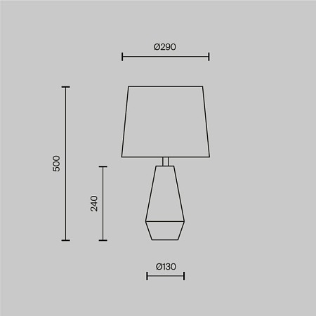 Настольный светильник Maytoni Calvin Table Z181-TL-01-B - фото
