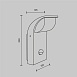 Настенный светильник (бра) Outdoor Stock O446WL-L7GF3KSR - фото