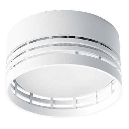 Светильник потолочный Feron HL354 12W, 230V, GX53, белый - фото