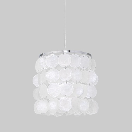 Подвесной светильник Eurosvet 60185/1 хром/перлаиутр - фото