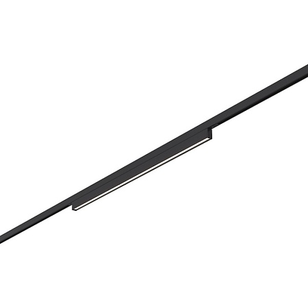 Магнитный трековый светильник Черный LED 1*12W 4000K 320Lm Ra>80 100° IP20 L450xW10xH18 ST665.446.12 - фото