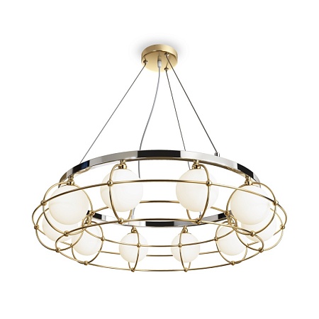 Подвесной светильник Maytoni Carcass MOD312PL-10GCH - фото