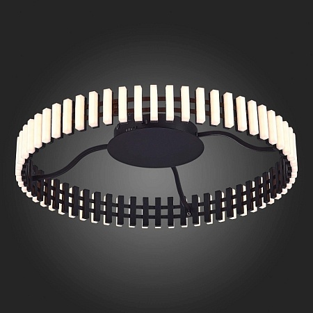 Люстра потолочная ST-Luce Черный/Белый LED 1*40W 3000K SL6203.402.40 - фото