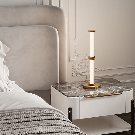 Настольный светильник Eurosvet 80536/1 латунь - фото