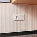 Розетка с заземлением и шторками белая WL01-SKGS-01-IP44 - фото