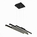 Люстра подвесная ST-Luce Черный/Белый,Черный LED 1*38W 3000K/4000K/6000K SL933.403.04 - фото