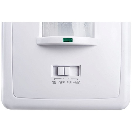 Датчик движения и освещенности 1200W 12m 140° белый, SEN1A/LX2000 - фото