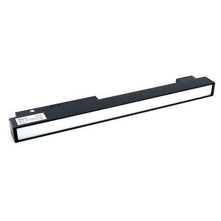 Светильник светодиодный Feron MGN302 трековый низковольтный 12W, 960 Lm, 4000К, 110 градусов, черный серия MattLine - фото