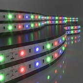 Светодиодная лента 24 В 14,4 Вт/м 60 Led/м 5050 IP65, RGB, 5 м Лента светодиодная 24V 14,4W 60Led 5050 IP65 RGB, 5м