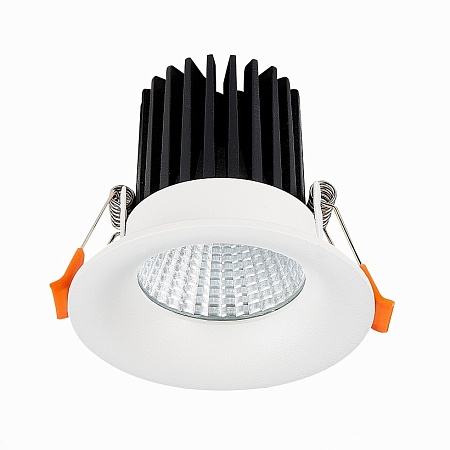 Св-к встр. Белый LED 1*10W 4000K 900Lm Ra>90 38° IP20 D85xH75 170-240V ST703.548.10 - фото