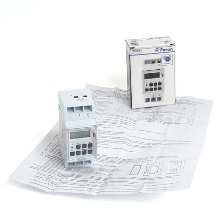 Таймер реле времени Feron TM41 мощность 3500W/16A - фото