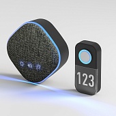 Звонок беспроводной 36M IP20 DBQ29M WL черный Elektrostandard