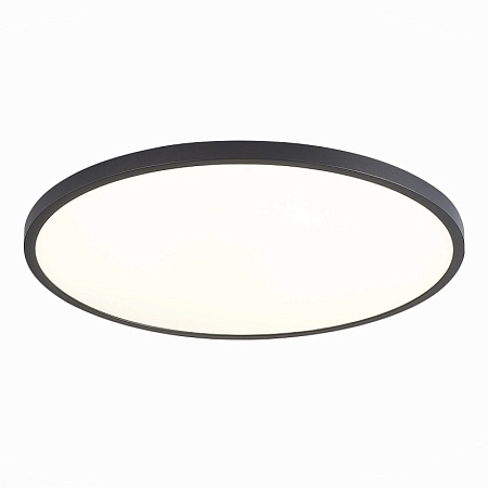 Светильник потолочный Черный LED 1*48W 4000K 4 320Lm Ra>90 120° IP20 D600xH27 185-265V ST601.442.48 - фото