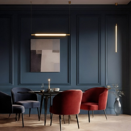 Потолочный подвесной светильник Denkirs DK4318-BR - фото