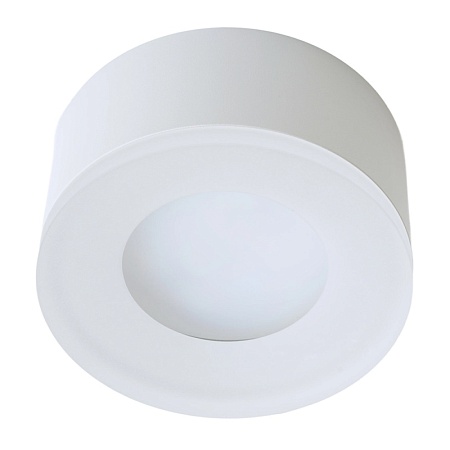 Светильник потолочный Feron HL456 12W, 230V, GX53, белый - фото